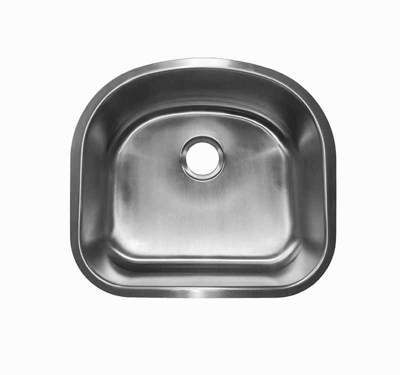 21" Stainless Steel DBowl Kitchen Sink Strictly Sinks