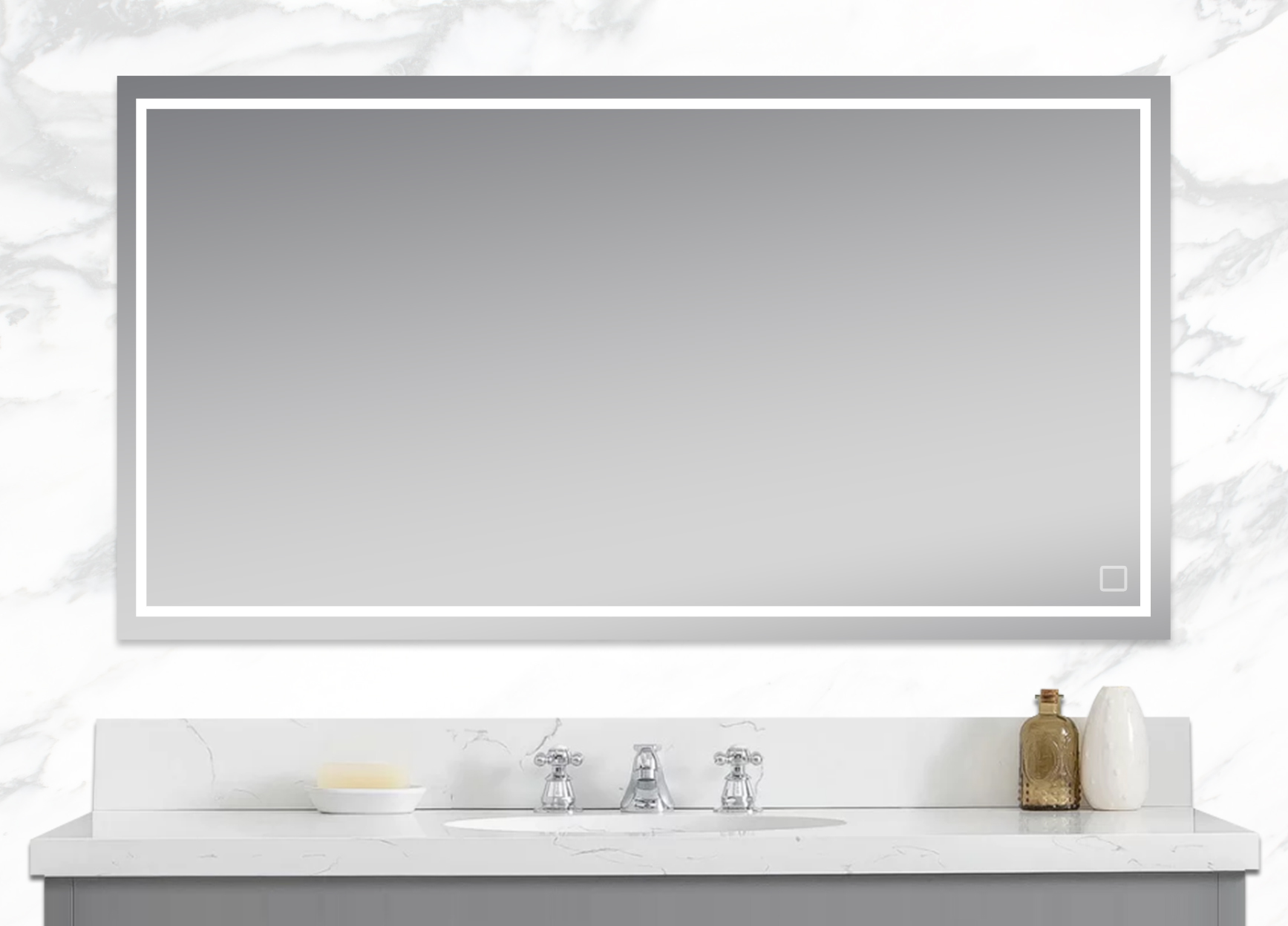 LED Mirror - individual - 60x32