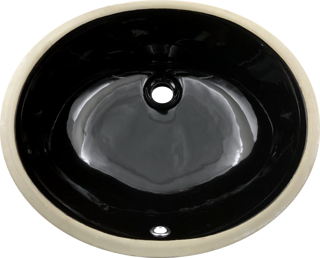Black Porcelain Sink
