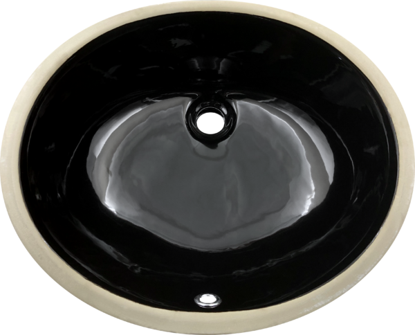 grey drop-in 19 inch oval bathroom sink