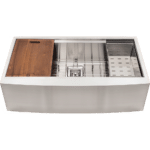 36” Workstation Stainless Steel Farmhouse Apron Kitchen Sink SA3621WS