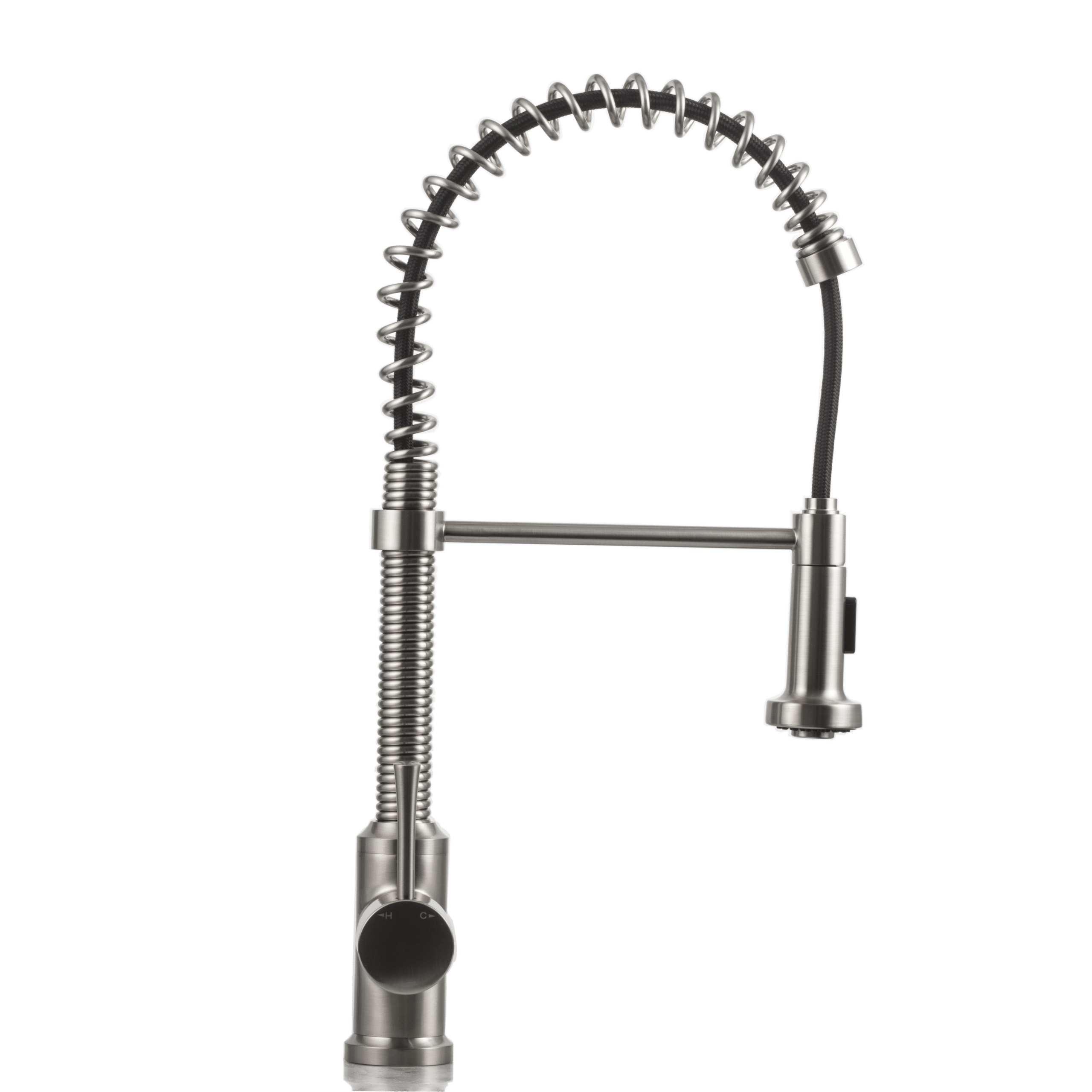 Coil Spring Kitchen Faucet Kf100bn Strictly Sinks