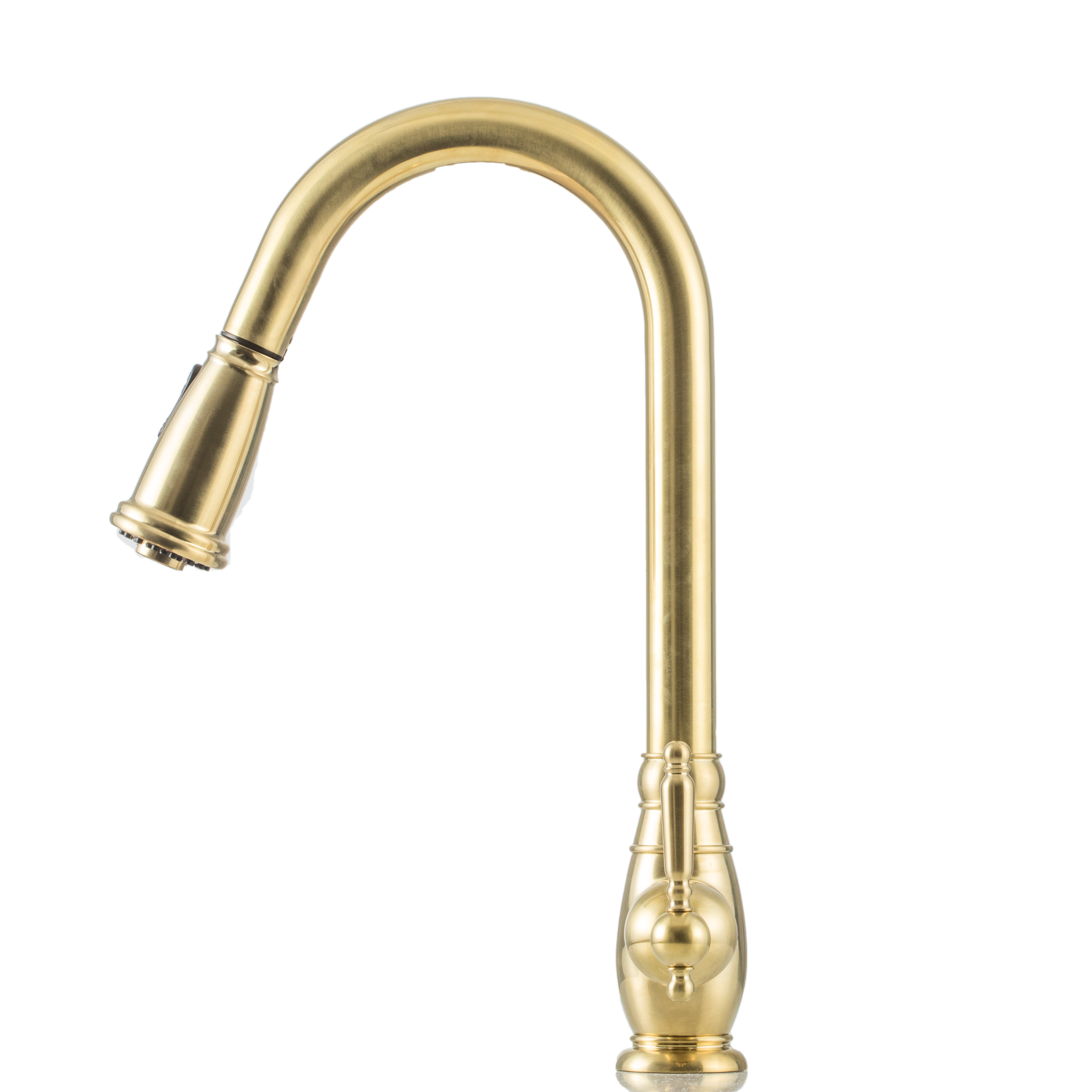 Gold Traditional PullDown Kitchen Faucet KF1700G Strictly Sinks