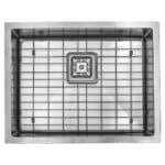 23″ x 18″ x 9" Stainless Steel Undermount Single Bowl 16 Gauge 1/2" Radius Kitchen and Bar Sink | R21S