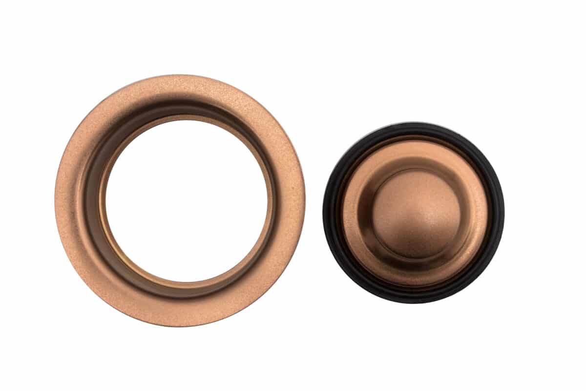 31/2" Copper Stainless Steel Garbage Disposal Stopper with Flange SDFC