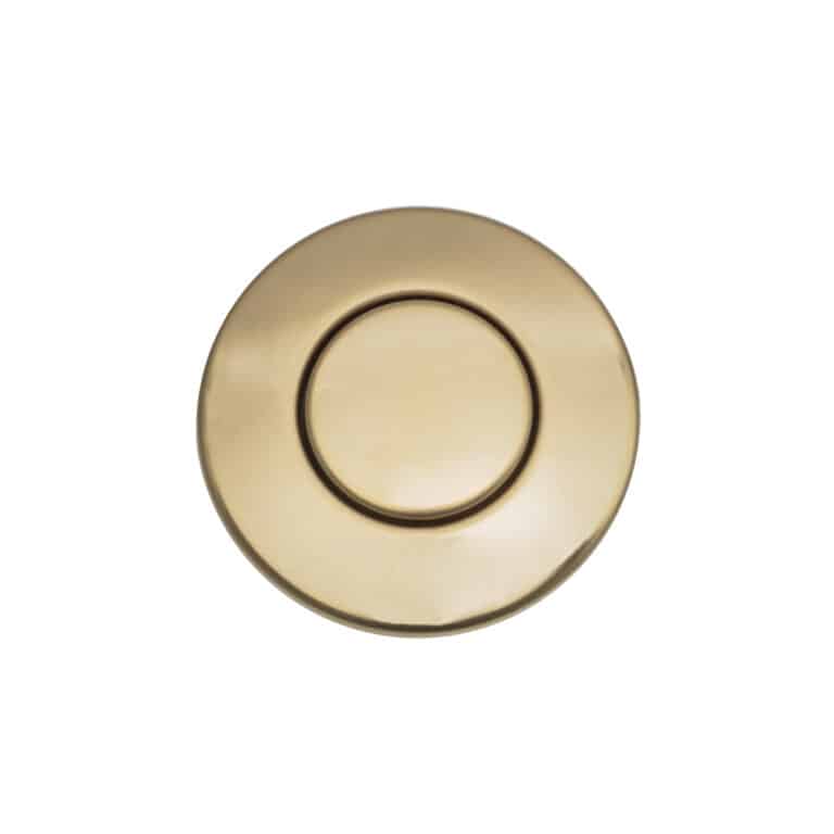 Garbage Disposal Air Switch [Push Button ONLY] in Brushed Gold ...