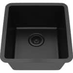 16" x 18" Undermount Single Bowl Quartz Sink – [Available in 5 Colors] – Q1618 - Best Quartz Sink for Kitchens, Laundries and Bars