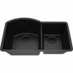 32" x 20-1/2" Undermount Double Bowl Quartz Sink  – [Available in 5 Colors] – Q7030 - Best Quartz Sink for Kitchens, Laundries and Bars