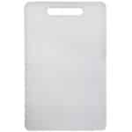 White Acrylic Cutting Board with Handle - WACB