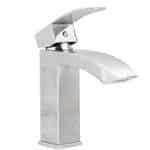 6-7/8" H Single-Handle Bathroom Faucet with Pop-Up Drain Assembly | BF400