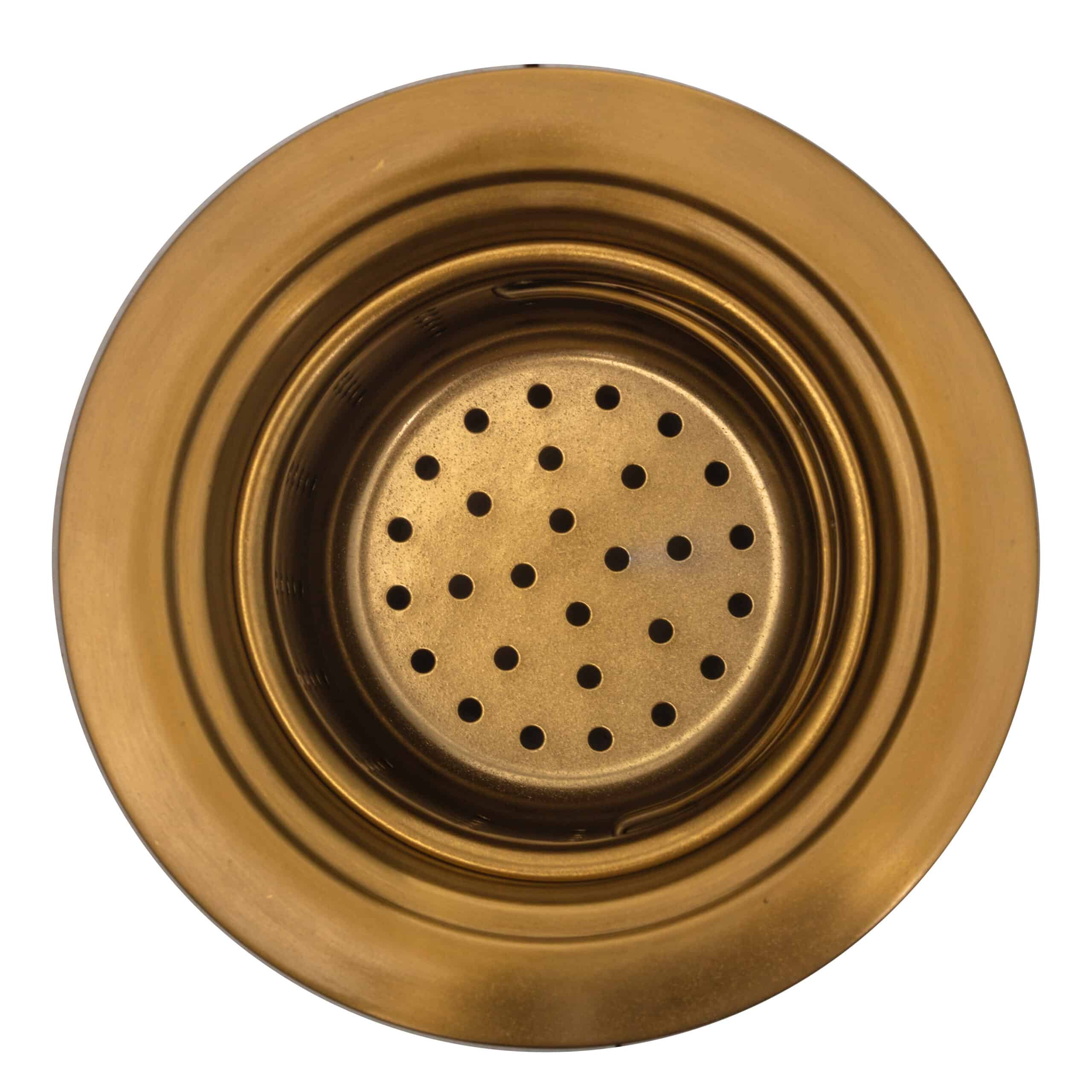 Gold Stainless Strainer Drain