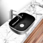 Rectangular Porcelain Luxury Vessel Sink - (LV300)