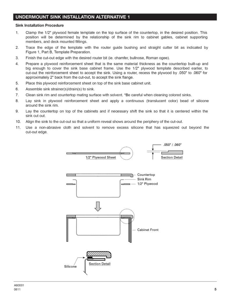 Installation Guides - Strictly Kitchen + Bath -Instructional