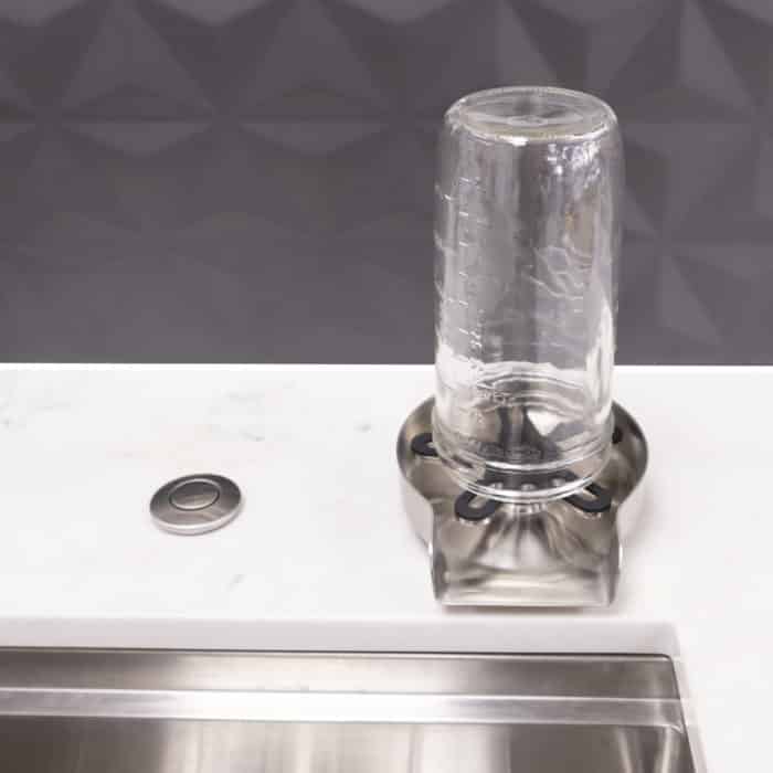Stainless Steel Glass Rinser Strictly Kitchen and Bath