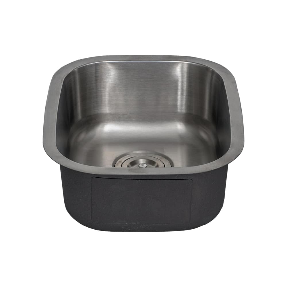 18" Stainless Steel Bar Sink D18 Strictly Kitchen and Bath