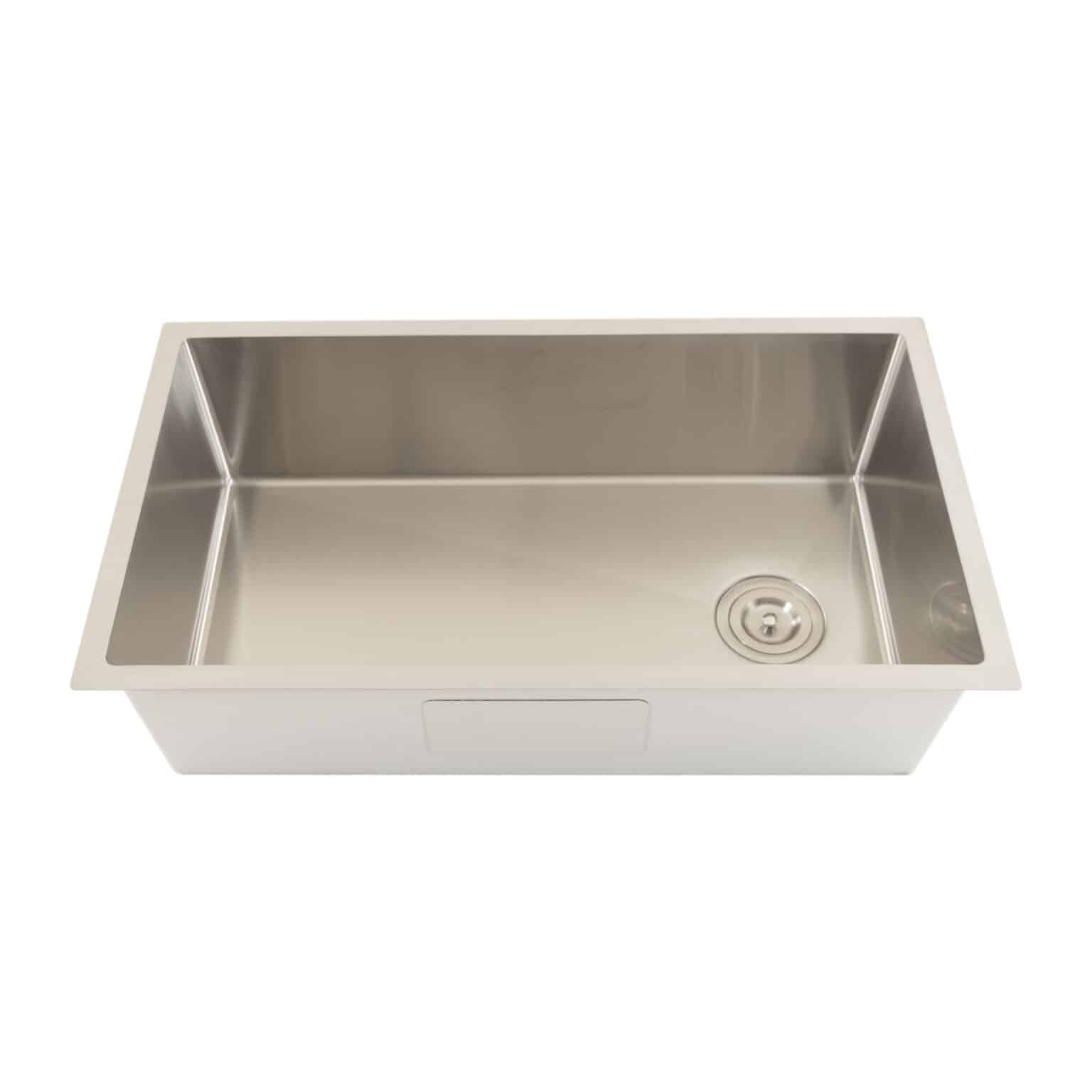 311/2" x 18" x 9" Modern + Industrial 16 Gauge Stainless Steel