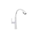 16" H High Arc Single Handle Pull-Down Kitchen Faucet KF651