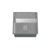 18" x 18" x 9" Stainless Steel Undermount Single Bowl 16 Gauge Bar and Prep Sink - (RB1818S) - Thumbnail Image 7