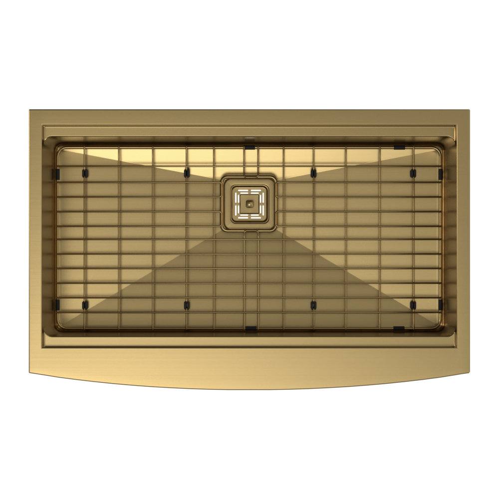33″ x 21″ x 10″ Stainless Steel Apron Single Bowl Workstation 16 Gauge 1/2″ Radius Kitchen Sink - (SA3321WS) - Image 17