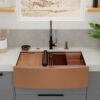 33″ x 21″ x 10″ Stainless Steel Apron Single Bowl Workstation 16 Gauge 1/2″ Radius Kitchen Sink - (SA3321WS) - Thumbnail Image 31