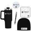 Strictly KB Swag Bundle: (1) 40 oz Tumbler, (1) Beanie, (1) Pop Socket, (1) Mouse Pad, (1) Pen.