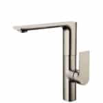 10-5/8" H Brushed Nickel Single Handle Kitchen / Bar / Laundry Faucet KF1300