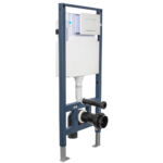 Wall Mount Toilet Tank - Mount in Wall and Hang Toilet - Dual Flush - Wall Mount Toilet (Sold Separately) - WMTT